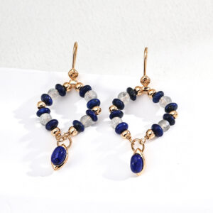 Oceanic Mirage lapis Dangle in Sterling Silver