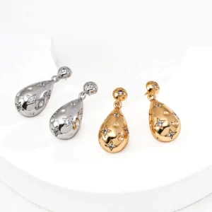 Fallen Stars Earring in S925 Silver with CZ