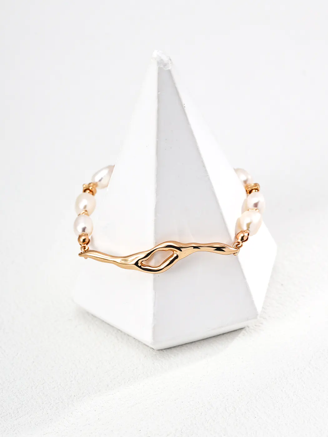 Lava Essence Natural Pearl Bracelet S925 Silver - Image 2