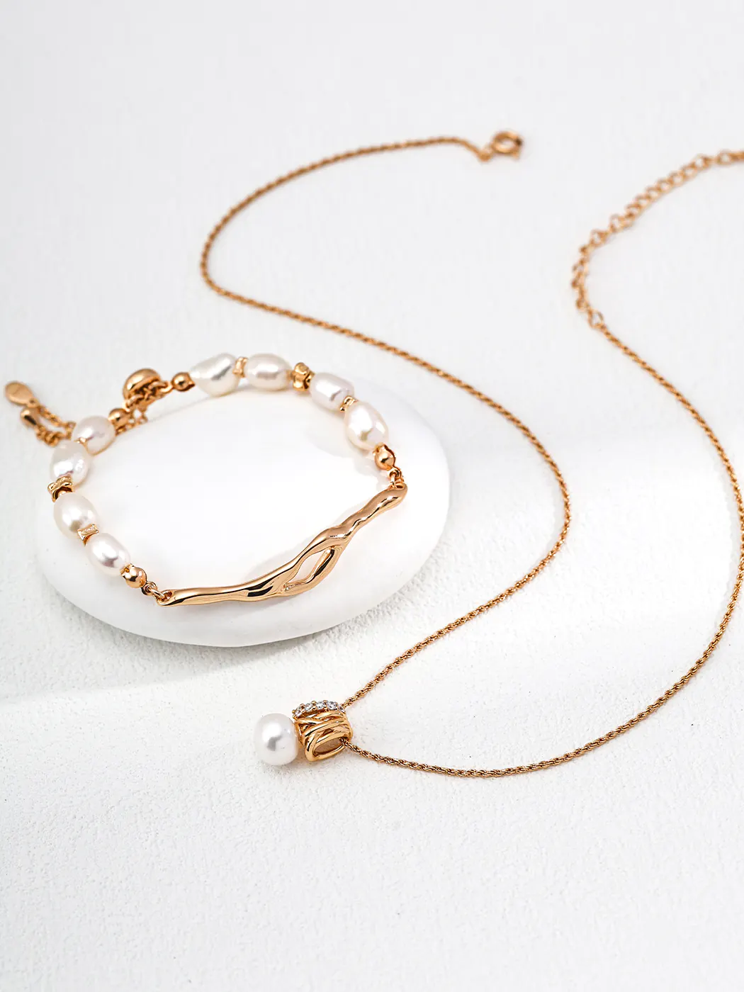 Lava Essence Natural Pearl Bracelet S925 Silver - Image 4