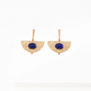 Palace Moon Lapis Drops S925 in Sterling Silver