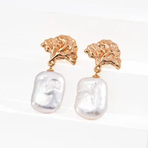Tree of Heaven Baroque Pearl Drops S925 Silver