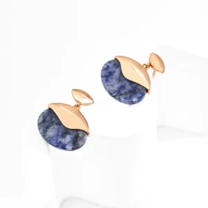 Capri Shoreline Drops in S925 Silver with Sodalite