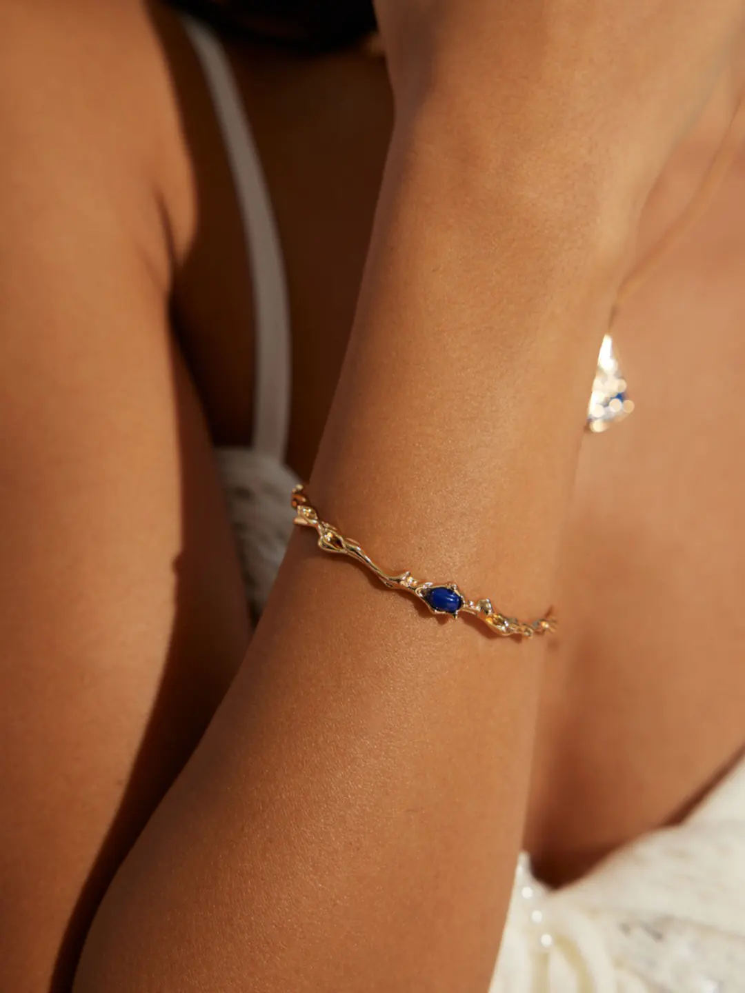 Lapis Ember Bracelet in Sterling Silver - Image 2