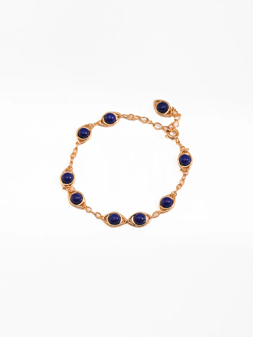 Indigo Dawn Lapis Lazuli Bracelet S925 Silver