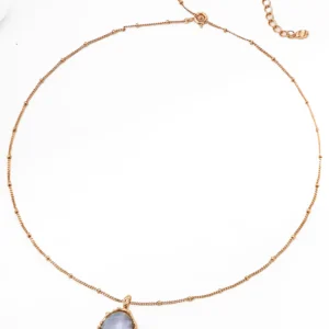 Gilded Lagoon Mabe Pearl Pendant in Sterling Silver