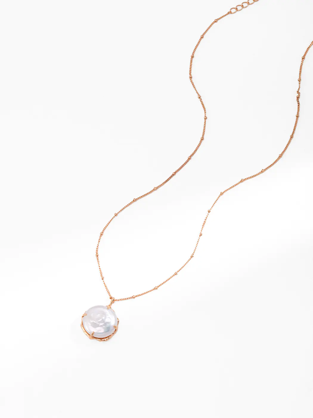 Gilded Reef Natural Pearl Pendant in Sterling Silver - Image 3