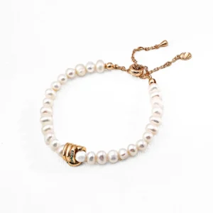 Pearl Zircon Bracelet in S925 Sterling Silver