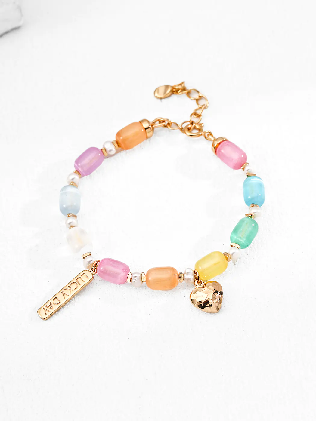 Pearl Beaded Bracelet in S925 Sterling Silver