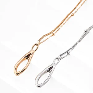 Layered Chain Bracelet – S925 Gold-Plated Sterling Silver