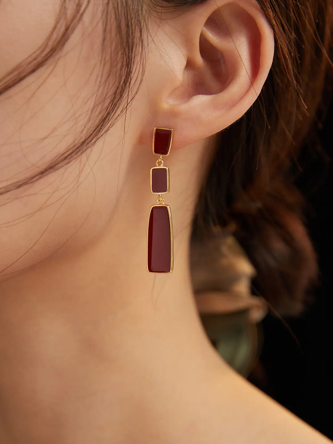 Kasbah Ember Earrings in Sterling Silver - Image 2